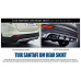tuix rear bumper body kit for hyundai santa fe dm 2012-16
